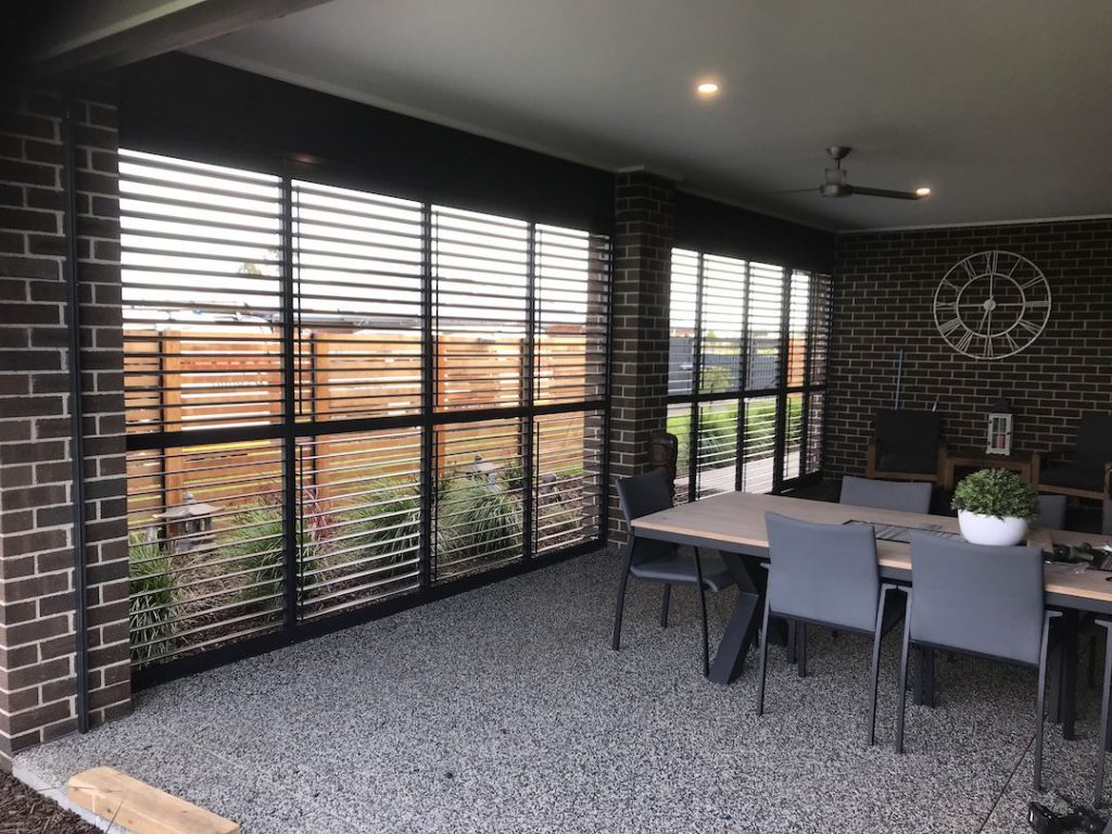 Outdoor Aluminium Plantation Shutters Clarks Blinds and Screens